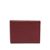 Portafoglio da uomo in pelle martellata mosto con spazio per banconote, 8 carte di credito, documenti, prodotto da Pianigiani Bags.